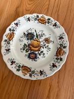 Handgeschilderd wandbord Florale Handwerk N. Bequet – 23 cm, Ophalen