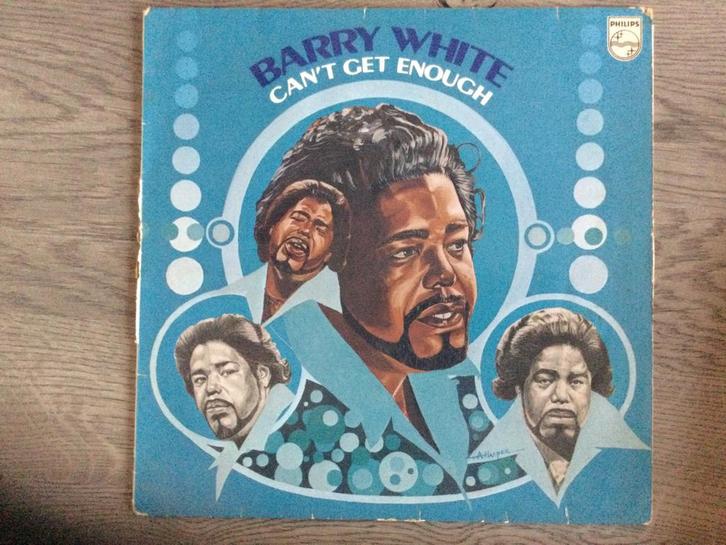 Vinyl LP Barry White Can't get enough, Cd's en Dvd's, Vinyl | Pop, Gebruikt, 1980 tot 2000, 12 inch, Ophalen