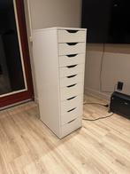 Ikea ladeblok kast alex 9 lades wit, Huis en Inrichting, 5 laden of meer, Ophalen of Verzenden, Zo goed als nieuw, Minder dan 100 cm