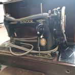 singer naaimacine met orgenele kist, Antiek en Kunst, Antiek | Naaimachines, Ophalen of Verzenden