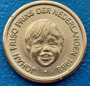 Herdenkingsstuiver 5 cents Prins Johan Friso - 1968Voorzijde beschikbaar voor biedingen