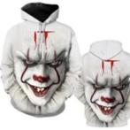 Hoodie "Horror Movie Clown" (nieuw), Ophalen, Nieuw, Overige maten, Wit