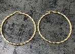 Prachtige 14 kt gouden wokkel oorbellen actie!, Ophalen of Verzenden, Nieuw, Goud