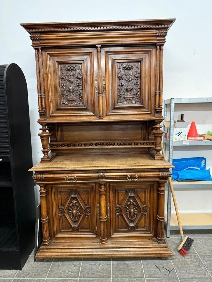 Oude houten servieskast – bieden naar waarde, Antiek en Kunst, Antiek | Meubels | Kasten, Ophalen