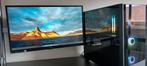 Game pc +extra monitor  perfect voor 1080p of 1440p, Computers en Software, Desktop Pc's, Ophalen, Zo goed als nieuw, 2 TB, AMD Ryzen 7