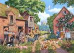 House of Puzzles - Farm Focus - 1000 stukjes, Hobby en Vrije tijd, Denksport en Puzzels, Ophalen of Verzenden, 500 t/m 1500 stukjes