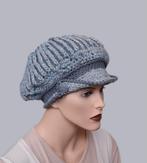 Stijlvolle gebreide pet, Kleding | Dames, Hoeden en Petten, Verzenden, Nieuw, One size fits all, Pet