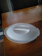 Mooi oude aardewerk serveerschaal, Ophalen