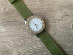 New old Stock Nieuw Heren Horloge Handopwinder Pilot Style, Ophalen of Verzenden, Nieuw, Zwart, Android