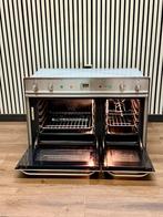 Luxe Boretti Inbouwoven RVS met dubbele oven 90 cm, Witgoed en Apparatuur, Ovens, Hete lucht, Fornello Esperta, Ophalen of Verzenden