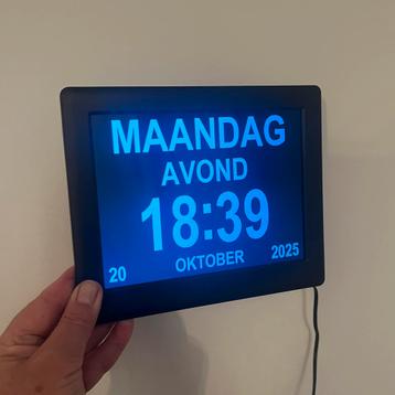 Chillsy Dementie klok digitaal met doos beschikbaar voor biedingen