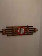 Kapstok hout met kleine bloemetjesspiegel, Ophalen