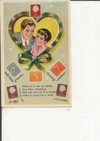 Postzegeltaal Altijd zal ik aan jou denken, Verzamelen, Ansichtkaarten | Themakaarten, 1940 tot 1960, Overige thema's, Ongelopen