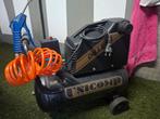Unicomp Compressor 25L - 1.5 PK, Doe-het-zelf en Verbouw, Compressors, Ophalen, Mobiel, Gebruikt, Minder dan 200 liter/min