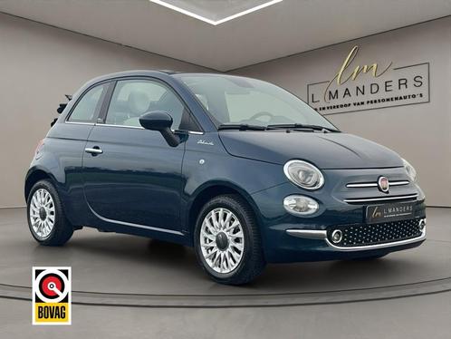 Fiat 500C 1.0 Hybrid Dolcevita 2023 BLAUW | Cabrio | Climate, Auto's, Fiat, Bedrijf, 500C, ABS, Airbags, Airconditioning, Android Auto