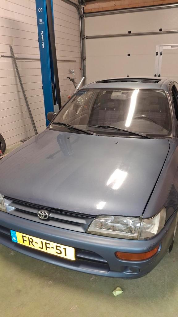 Toyota Corolla 1.6 XLI HB E2 1992 Blauw, Auto's, Toyota, Particulier, Corolla, Open dak, Benzine, Hatchback, Handgeschakeld, Origineel Nederlands
