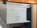Nachtkastje locker Leipzig lichtgrijs, Huis en Inrichting, Slaapkamer | Nachtkastjes, Ophalen, Gebruikt, Minder dan 45 cm, Metaal of Aluminium