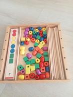 Hout educatief speelgoed compleet en netjes, Ophalen of Verzenden, Zo goed als nieuw
