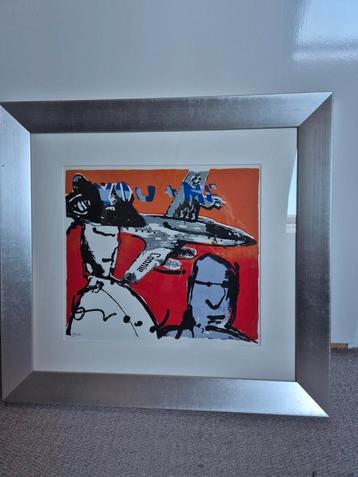 Originele Herman Brood zeefdruk  beschikbaar voor biedingen