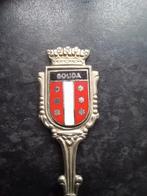 Theelepeltje Gouda stadswapen (emaille), Ophalen