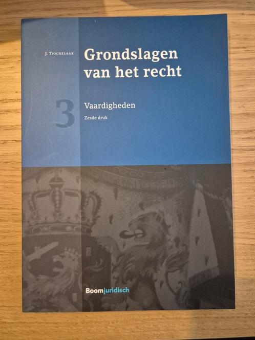 Grondslagen van het recht - J. Tichelaar, Boeken, Studieboeken en Cursussen, Gelezen, HBO, Gamma, Ophalen of Verzenden