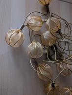 lichtslinger met bolvormige lampen, Huis en Inrichting, Lampen | Hanglampen, Ophalen, Gebruikt, Vintage, Metaal