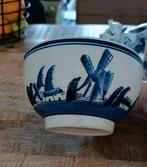 Delfts blauw kom Hollandse molens zeilboten, Ophalen of Verzenden