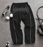 Sportbroek - Zwart met witte strepen, Kleding | Heren, Broeken en Pantalons, Ophalen of Verzenden, Zo goed als nieuw, Maat 52/54 (L)