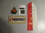 Vaantje TCML plaatje MCA Badge Bultaco MC Mios Toerrit 1977, Ophalen of Verzenden, Overige materialen