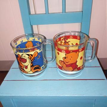 Winnie the Poeh theeglazen 2 stuks beschikbaar voor biedingen