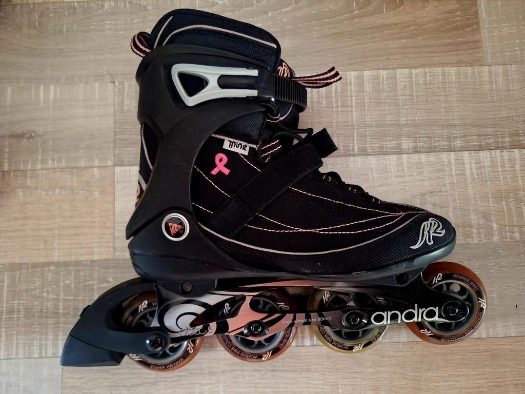 Nieuwe K2 Andra Inline skates skeelers maat 9,5 41,5, K2, Nieuw, Ophalen of Verzenden, Inline skates 4 wielen