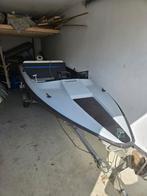 Fletcher Speedboot met Honda 10pk & Kanteltrailer, Watersport en Boten, Ophalen, 10 tot 30 pk, Gebruikt, Buitenboordmotor