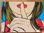 Vintage Ikea pop art schilderij, Ophalen of Verzenden, Zo goed als nieuw