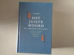 Kramers Het juiste woord / dr. L. Brouwers & dr. F. Claes, Nederlands, Ophalen of Verzenden, Zo goed als nieuw, Dr. L.Brouwers & dr. F. Claes