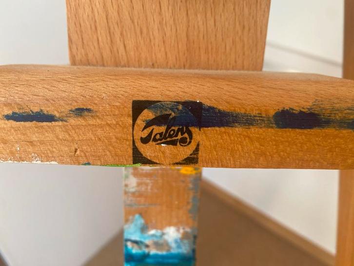 Houten Talens Ezel - Gebruikt, Hobby en Vrije tijd, Schilderen, Gebruikt, Ezel, Ophalen of Verzenden