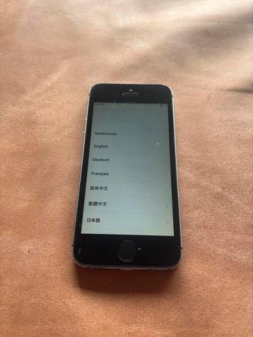 Apple iPhone 5s 16GB Space Gray simlock vrij beschikbaar voor biedingen