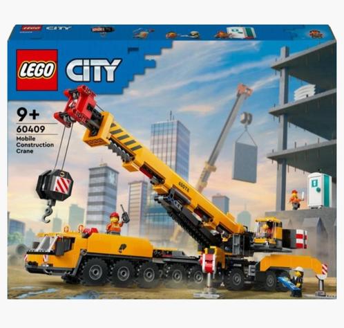 LEGO CITY gele mobiele bouwkraan 60409|NEW|, Kinderen en Baby's, Speelgoed | Duplo en Lego, Nieuw, Lego, Complete set, Ophalen of Verzenden