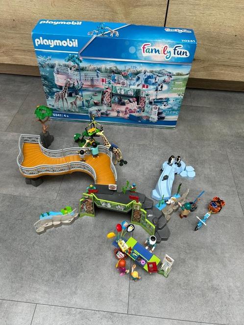 Playmobil dierentuin, Kinderen en Baby's, Speelgoed | Playmobil, Zo goed als nieuw, Complete set, Ophalen of Verzenden