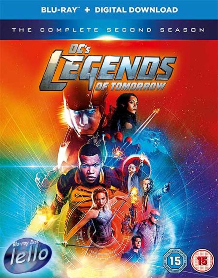 Blu-ray: Legends of Tomorrow, Seizoen 2 (2016-17) UK NLO, Cd's en Dvd's, Blu-ray, Nieuw in verpakking, Tv en Series, Ophalen of Verzenden