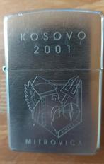 Zippo dubbelzijdig kosovo mitrovica, Ophalen of Verzenden, Zo goed als nieuw, Aansteker