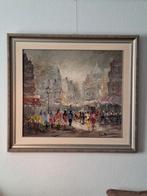 Peter Brouwer 1935-2010 (Stadsgezicht), Antiek en Kunst, Kunst | Schilderijen | Klassiek, Ophalen