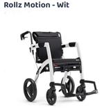 Rollz Motion rolstoel- wit, Diversen, Rolstoelen, Ophalen, Zo goed als nieuw, Duwrolstoel