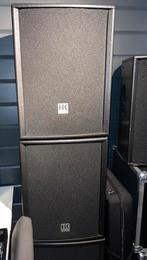 HK Audio 15inch top speakers incl versterker & kabels, Ophalen, Stereo, 120 watt of meer, Overige merken