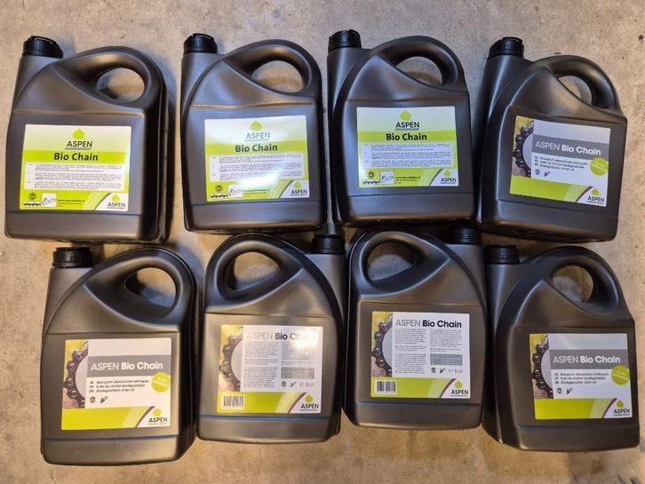 Aspen biologisch afbreekbare kettingolie biochain, Tuin en Terras, Hand-tuingereedschap, Nieuw, Overige soorten, Ophalen