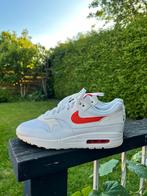 Nike Airmax 1 Tongue Tab EU43 US9.5, Wit, Nike, Ophalen of Verzenden, Sneakers of Gympen