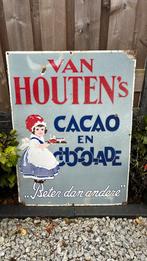 Reclamebord van Houten’s, Ophalen, Gebruikt, Reclamebord