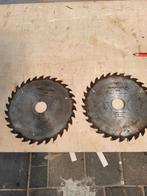 2x widia zaagblad  25 cm  Blad met asgat 4 cm, Ophalen of Verzenden