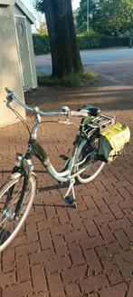 Groene Montego fiets bijna nieuwe fiets + helm, Ophalen, 2 zitjes, Zo goed als nieuw, Overige merken