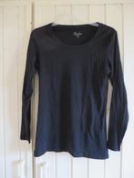 Zwart basic t shirt top lange mouwen longsleeve 36 S H&M, Kleding | Dames, T-shirts, Nieuw, Ophalen of Verzenden, Lange mouw, Maat 36 (S)