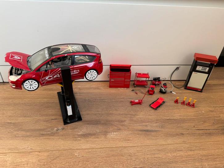 Schaal 1:18 werkplaats uitrusting garage gereedschap brug, Hobby en Vrije tijd, Modelbouw | Overige, Zo goed als nieuw, Ophalen of Verzenden